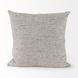 Valence Medium Gray Performance Fabric Throw Pillow