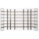 Taunton Medium Brown Wood 6 Tier Shelving Unit