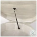 Arreto White Hexagonal Hinged Storage Large Coffee Table