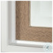 White Natural Beveled 48" Mirror