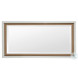 White Natural Beveled 48" Mirror