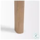 Cleaver Brown Solid Wood Round Coffee Table