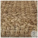 Aylin Brown Jute Square Pouf
