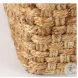 Aylin Brown Jute Square Pouf