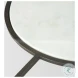 Felicity Glass Top And Antique Gold Iron Coffee Table