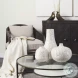 Felicity Glass Top And Antique Gold Iron Coffee Table