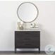 Adelaide Gold Scallop Edge Round Mirror