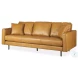 D'Arcy Tan Leather Sofa