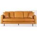D'Arcy Tan Leather Sofa