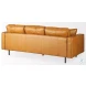 D'Arcy Tan Leather Sofa