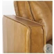 D'Arcy Tan Leather Loveseat