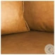 D'Arcy Tan Leather Loveseat