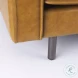 D'Arcy Tan Leather Loveseat