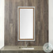 White Natural Beveled 48" Mirror
