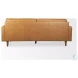 Olaf Tan Leather Sofa