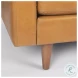Olaf Tan Leather Sofa