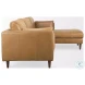 Elton Tan Leather Sectional