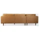 Svend Tan Leather Sectional