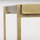 Trey Gold Square Accent Table