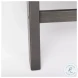Elodie Black Leather Accent Chair