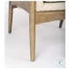 Westan Cream Boucle Fabric Accent Chair