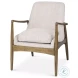 Westan Cream Fabric Accent Chair