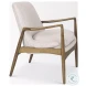 Westan Cream Fabric Accent Chair
