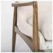 Westan Cream Fabric Accent Chair