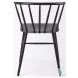 Colin Black Metal Dining Chair