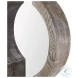 Tamanar Light Brown Wood Wall Mirror