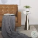 Olaf Tan Leather Sofa