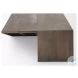 West Medium Brown Angled Coffee Table