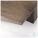 West Medium Brown Angled Coffee Table