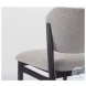 Cline Gray Fabric Dining Chair