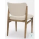 Cline Cream Fabric Dining Chair