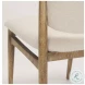 Cline Cream Fabric Dining Chair