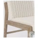 Tahoe Cream Boucle And Light Brown Wood Dining Chair