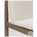 Cavett Cream Boucle And Light Brown Wood Dining Chair
