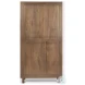 Astrid Medium Brown Solid Wood Armoire