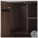 Astrid Medium Brown Solid Wood Armoire