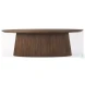 Lance Medium Brown Oval Dining Table