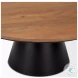 Mitchell Brown Wood And Black Metal Occasional Table Set
