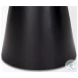 Mitchell Brown Wood And Black Metal Side Table