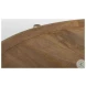 Marquisa Light Brown Wood And Black Metal Small Coffee Table