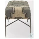 Avery Multi Colored Upholstered Accent Bench