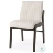 Tahoe Cream And Dark Brown Wood Dining Chair