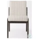 Tahoe Cream And Dark Brown Wood Dining Chair
