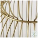 Shani Glass Top And Gold Metal Accent Table Set Of 2