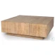 Hayden Light Brown Wood Square Occasional Table Set
