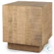 Hayden Light Brown Wood Square Occasional Table Set